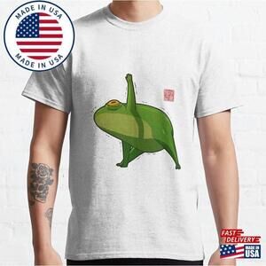Yoga Frog Triangle Pose Classic T-Shirt Unisex